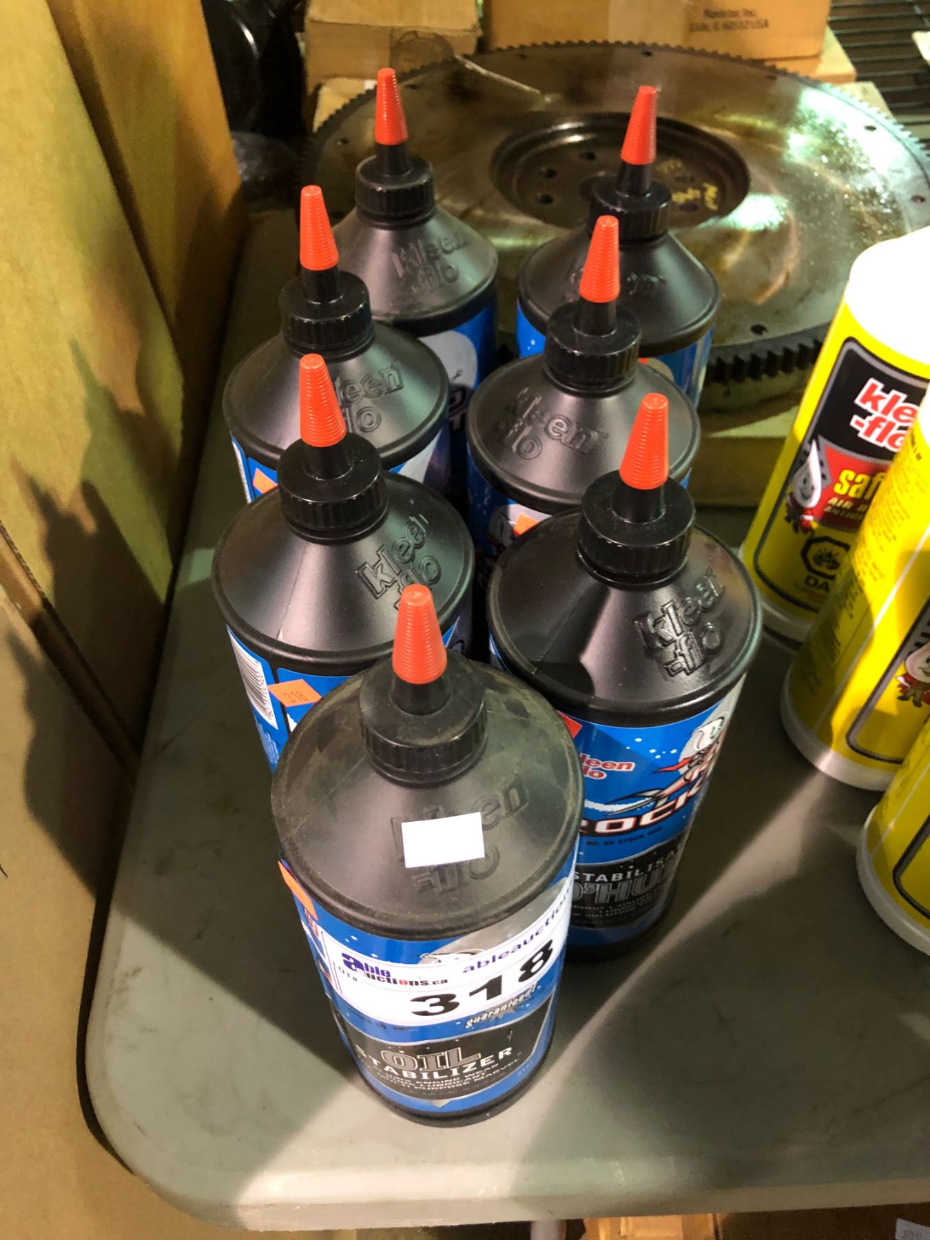 7 BOTTLES OF KLEENFLO RED ROCKET OIL STABILIZER Able Auctions 7 BOTTLES OF KLEENFLO RED ROCKET OIL STABILIZER Able Auctions