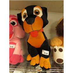 LARGE PLUSH ROTTWEILER STUFFED ANIMAL