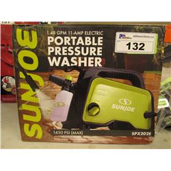 SUNJOE 1450 PSI PORTABLE PRESSURE WASHER