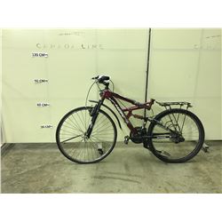 huffy suspension creek speed bike mountain rock