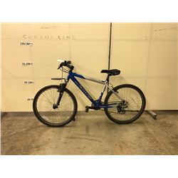 BLUE JAMIS 21 SPEED FRONT SUSPENSION MOUNTAIN BIKE