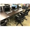 Image 2 : DARK WOOD 6' ADJUSTABLE PROGRAMMING TABLES