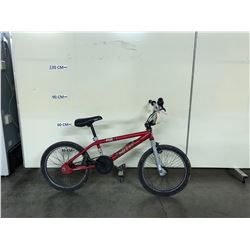 RED GHETTO BMX BIKE WITH GYRO