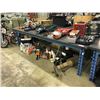 Image 2 : HEAVY DUTY STAINLESS STEEL 10' X 4' WORK TABLE