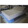 Image 2 : QUEEN SIZED TEMPUR-PEDIC FLAT FOUNDATION ELECTRIC ADJUSTABLE BED WITH