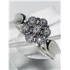 Image 2 : STERLING SILVER DIAMONDS RING