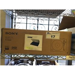 SONY PSHX500 HI-RES USB TURNTABLE