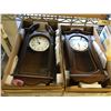 Image 1 : 2 BULOVA WALLCLOCKS