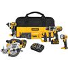 Image 2 : NEW DEWALT DCK292L2 20-VOLT MAX LI-ION 3.0 AH HAMMER DRILL & RECIPROCATING SAW SET