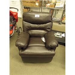 ACME BROWN BONDED LEATHER ARCADIA RECLINER