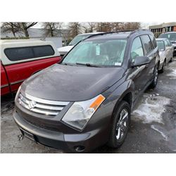 2007 SUZUKI SWIFT XL7, 4DR SUV, BROWN, VIN # 2S3DA417276121245