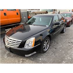 2010 CADILLAC DTS, 4DR SEDAN, BLACK, VIN # 1G6KD5EY8AU114429
