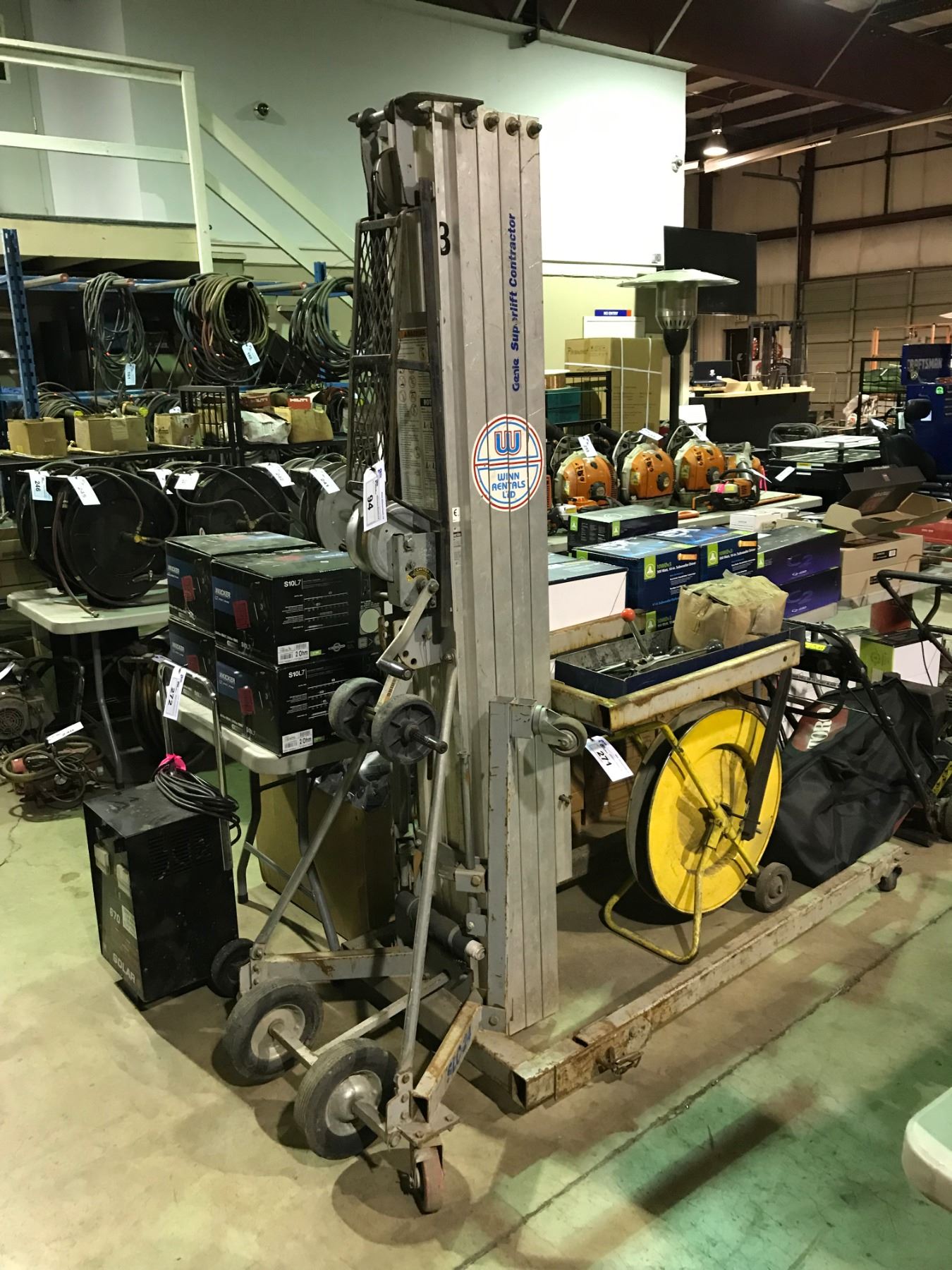 GENIE SLC-24 SUPERLIFT 24' CONTRACTOR PRODUCT LIFT - Able Auctions