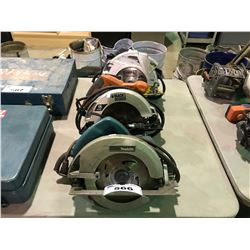 MASTERCRAFT, BLACK & DECKER & MAKITA CIRCULAR SAWS