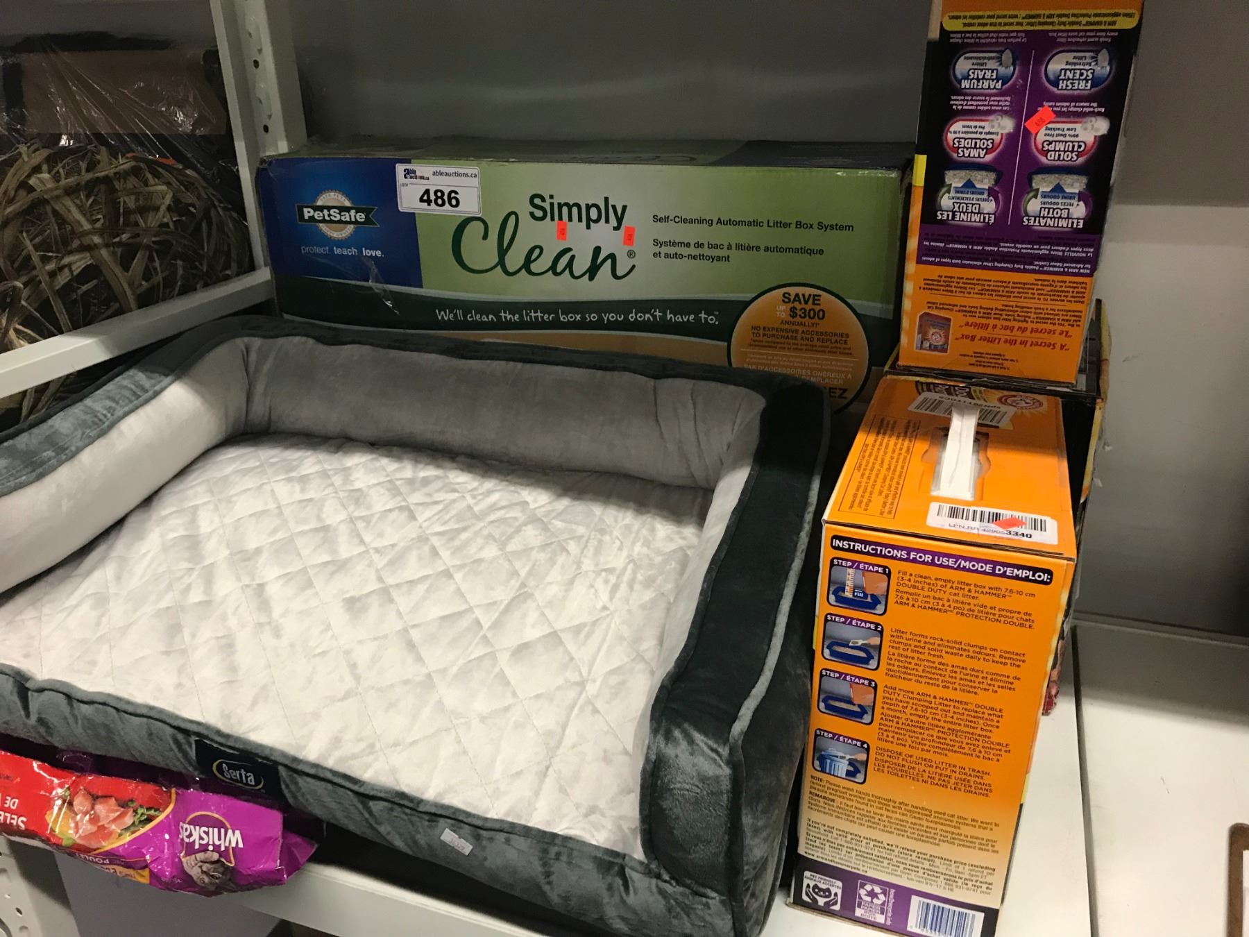 Pet Safe Simply Clean Self Cleaning Automatic Litter Box System Serta Pet Bed Whiskas Cat Food