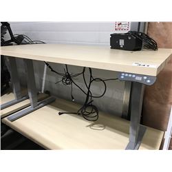 AOKE POWER LIFT STANDING DESK 29 1/2"X59" (DETACHED MOTOR MECHANISM)