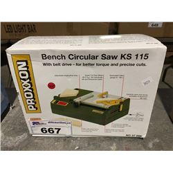 PROXXON BENCH CIRCULAR SAW