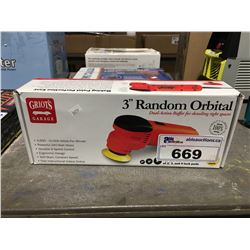 GRIOTS GARAGE 3" RANDOM ORBITAL BUFFER