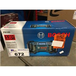 BOSCH COMPACT RADIO