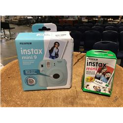 FUGI FILM INSTAX MINI 9 INSTANT CAMERA WITH FILM PACK