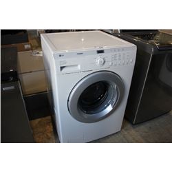 WHITE LG TROMM FRONT LOADING WASHING MACHINE (MODEL WM1812CW)