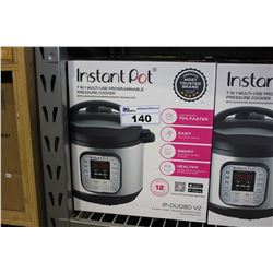 INSTANT POT 7-IN-1 MULTI-USE PROGRAMMABLE PRESSURE COOKER (IP-DUO80 V2)