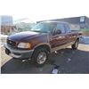 Image 2 : 1998 FORD F150, 2DR EXT CAB, RED, GAS, AUTOMATIC, VIN#2FT2X18W9WCA34750, 195,805KMS,