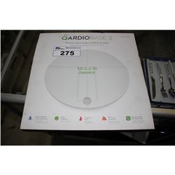 QARDIO BASE II WIRELESS SMART SCALE AND BODY ANALYZER (WHITE)