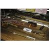 Image 2 : COLLECTABLES INCLUDING MACHETE AND DECORATIVE SHEATH, SHOE HORN AND MORE