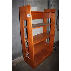 FIVE SHELF BOOKCASE