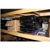 Image 2 : LARGE SHELF LOT OF PIONEER/CARVER RECEIVERS, BLURAY PLAYER AND MORE