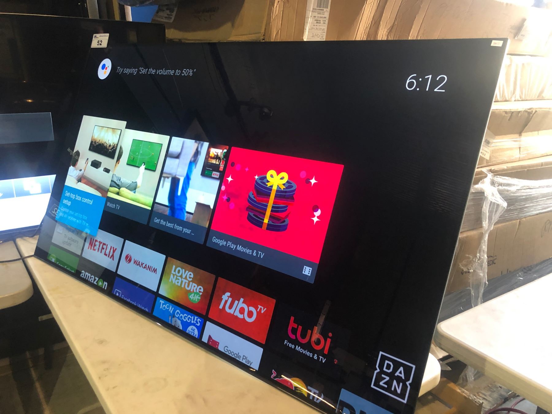 65" SONY 4K ULTRA HD SMART BRAVIA OLED TV (XBR-65A1E) SCRATCH ON SCREEN