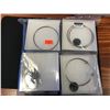 Image 2 : MIXED LOT OF 12 ASSORTED STERLING AND/OR COSTUME BRACELETS, ETC