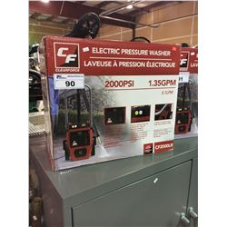 CLEAR FORCE 2000PSI ELECTRIC PRESSURE WASHER