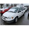 Image 1 : 2001 DODGE CARAVAN SE, 4DR SEDAN, WHITE, VIN# 1B4GP25R81B175323