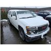 Image 2 : 2009 GMC CANYON SLE, 2DR EXT PU, WHITE, VIN # 1GTCS199X98115301