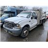 Image 1 : 2004 FORD F-450 XL SUPER DUTY, 2DR DUMP TRUCK, WHITE, VIN # 1FDXF46PX4EA48246
