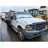 Image 2 : 2004 FORD F-450 XL SUPER DUTY, 2DR DUMP TRUCK, WHITE, VIN # 1FDXF46PX4EA48246