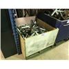 Image 2 : ASSORTED ALUMINUM POLES & 2 CRATES OF CORNER CONNECTERS