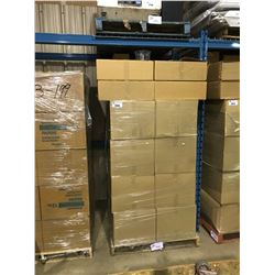 PALLET OF FOOD GRADE ROUND CLEAR CONTAINERS, LIDS & SEALS