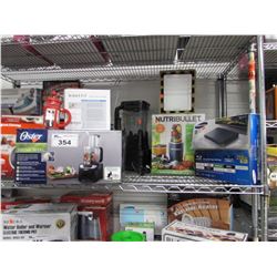 SAMSUNG BLURAY PLAYER, INSTANT POT YOGURT CUPS, VERILUX LIGHT, OSTER TOTAL PREP FOOD PROCESSOR,