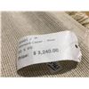 Image 2 : PATCH WORK CARPET -WOOL 9'X6' PERSIAN AREA RUG WHITE(RETAIL VALUE $3,240.00)