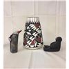 Image 2 : 3 Native Pottery Items - Mixed