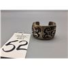 Image 9 : Hopi Sterling Silver Overlay Bracelet