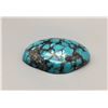 Image 1 : Large Webbed Turquoise Cabochon