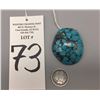 Image 4 : Large Webbed Turquoise Cabochon