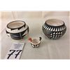 Image 7 : Group of 3 Small Acoma Pots