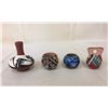 Image 1 : Group of 4 Mini Pueblo Pots