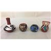Image 2 : Group of 4 Mini Pueblo Pots