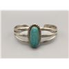 Image 1 : Turquoise and Sterling Silver Cuff Bracelet